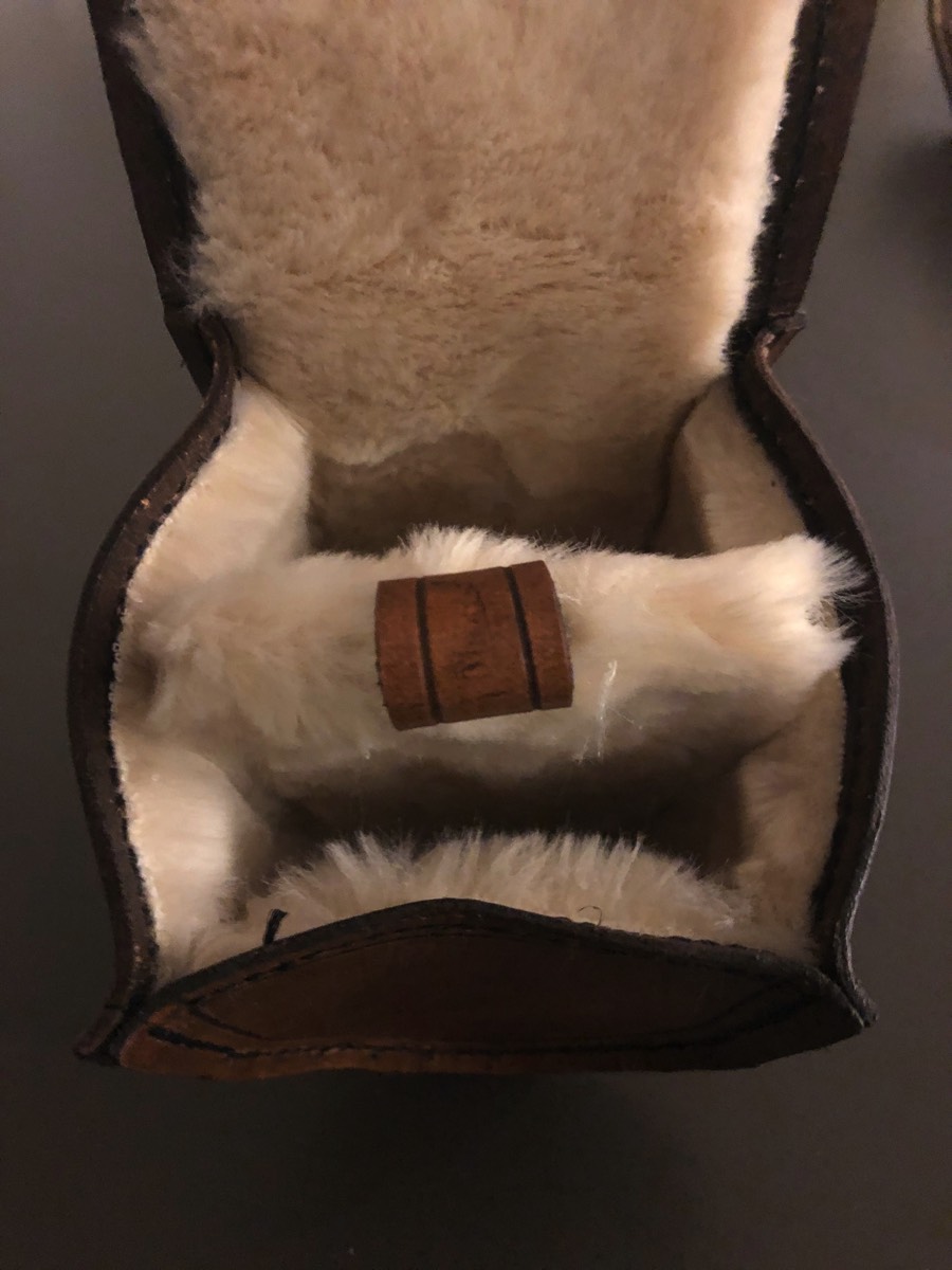 Hamish Murray Reel Case and Merkin inserted