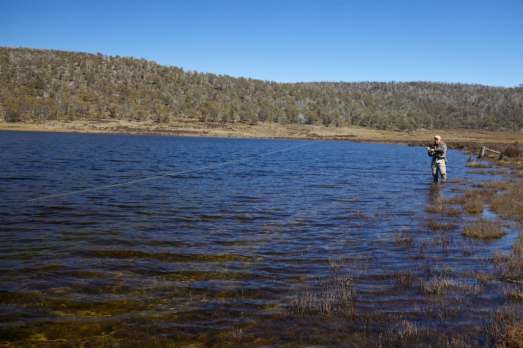 Bamboo Dave with a Western Lakes fish