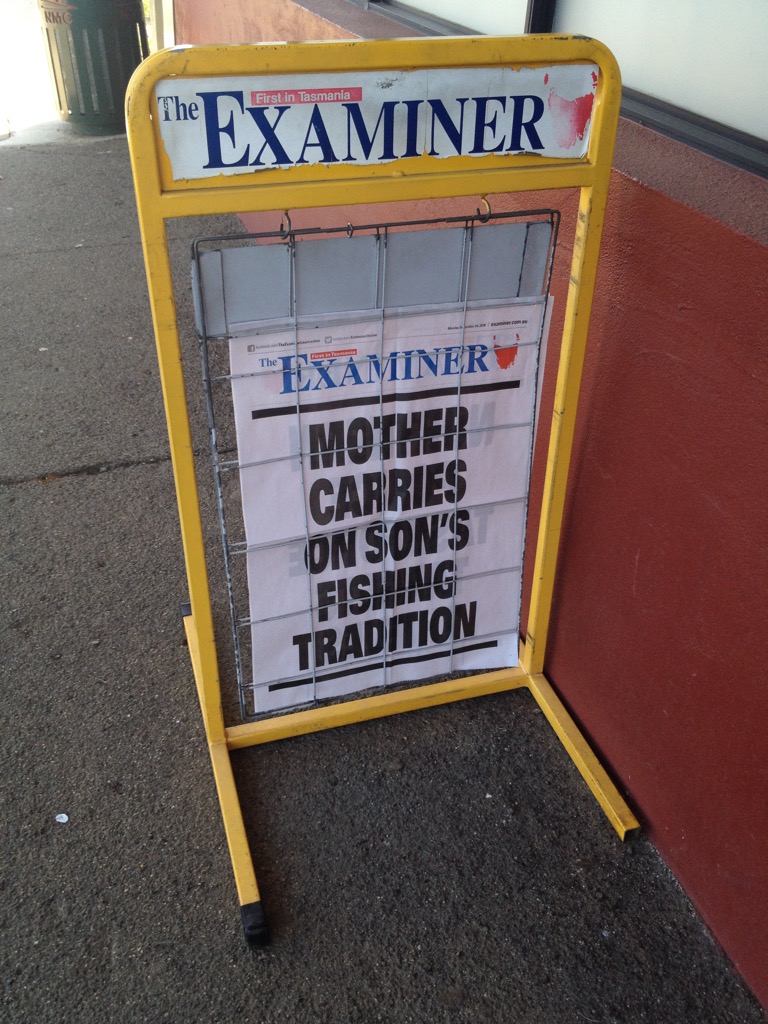 Tasmania has a fishing culture!