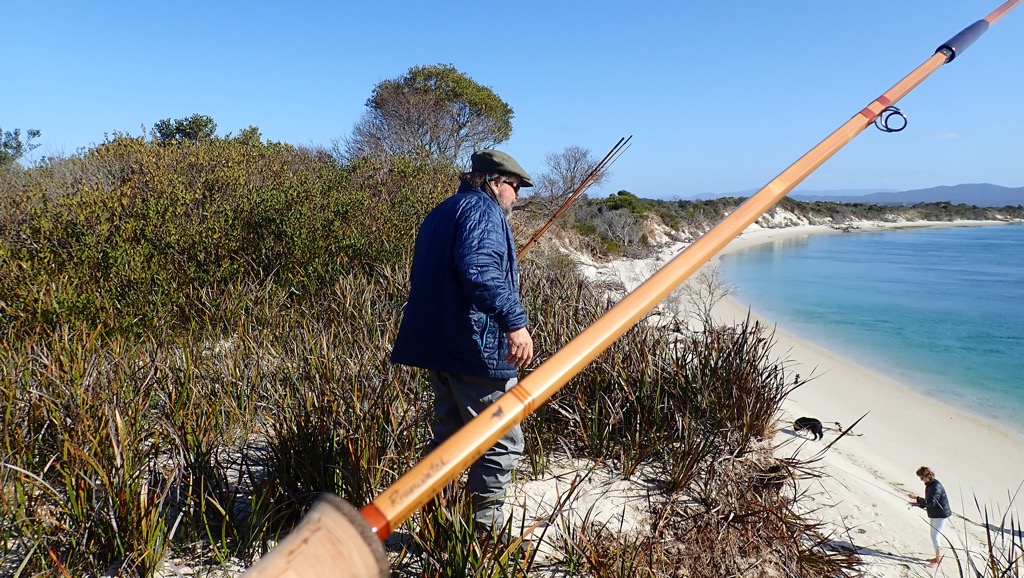 Swinging wets at St Helens for Australian Salmon